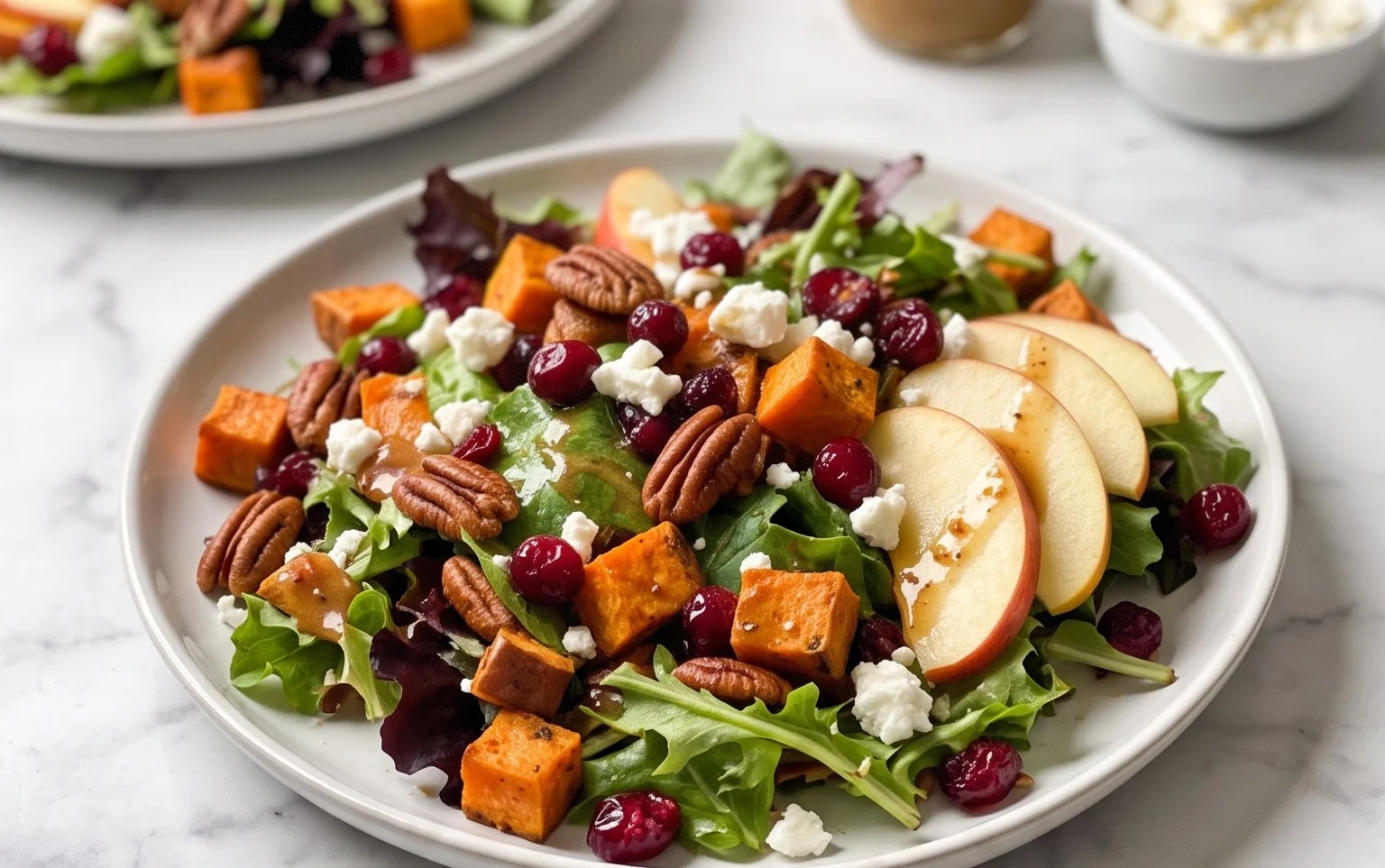 Fall Salad Maple Lime Dressing Recipe
