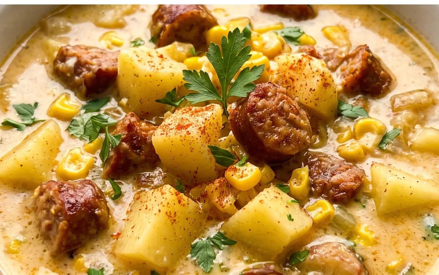 Potato and Sausage Chowder