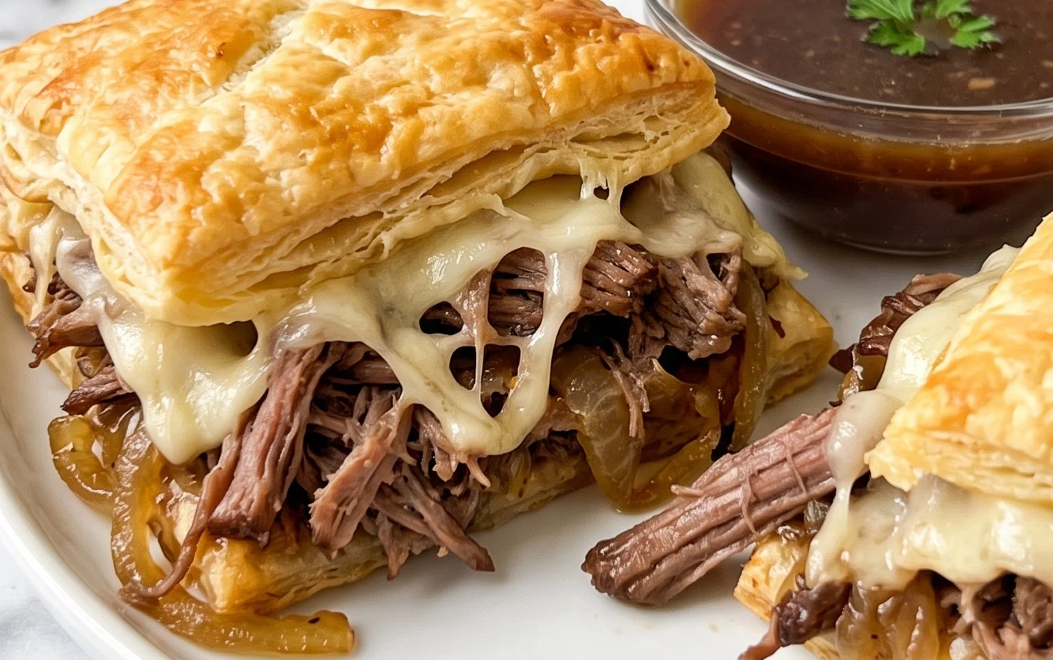 French Dip Squares
