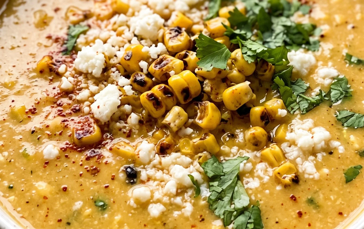 Mexican Street Corn Soup